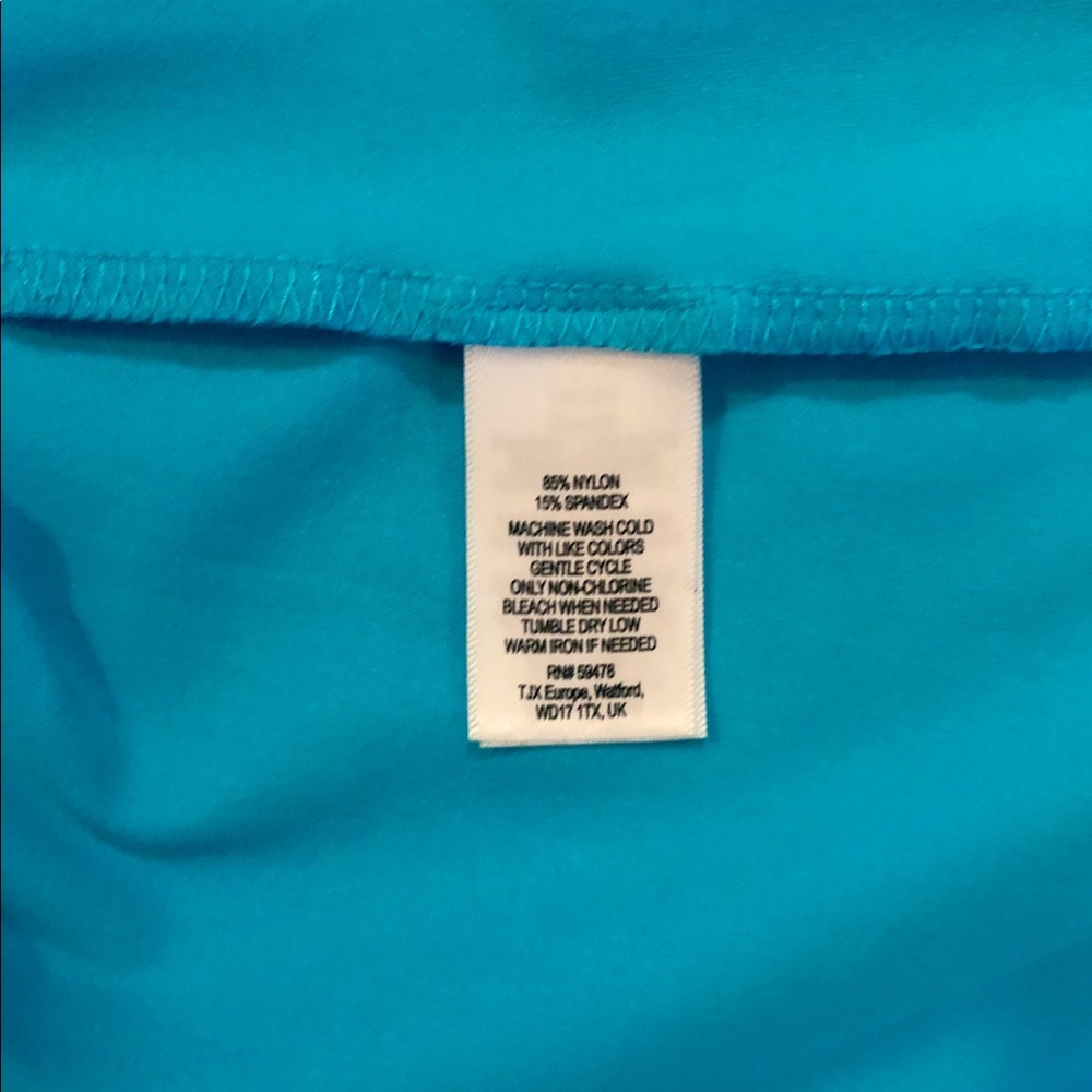 Cynthia Rowley Turquoise Dress with Pockets - Picture 6 of 7